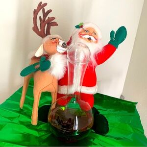 Decanter Crystal  handblown PRINCESS HOUSE HERITAGE pattern handcut Original box